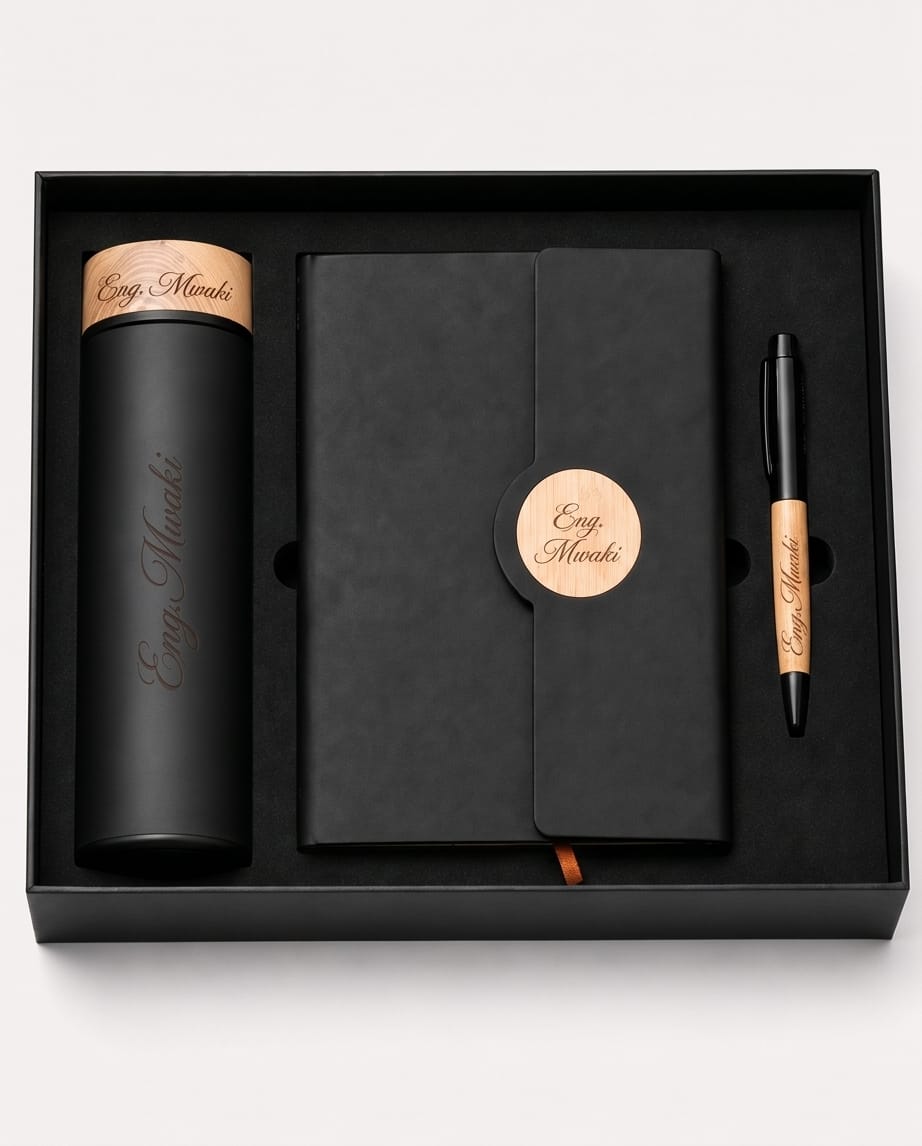 Personalized 3-Piece Executive Gift Set