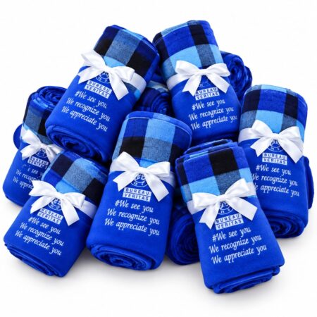 Promotional Masai Fleece Blankets