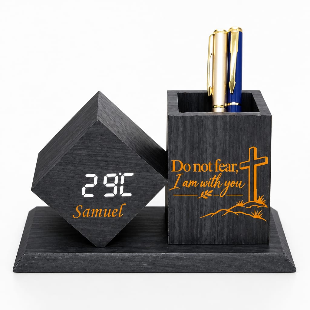 Personalized Executive Desk Organizer