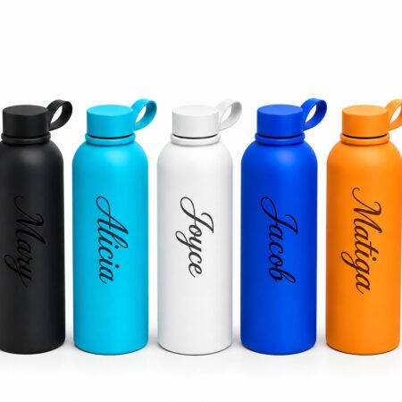 Branded Skin Feel Thermal Flasks