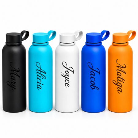Branded Skin Feel Thermal Flasks