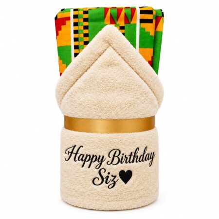 Branded Ankara Fleeced Blanket