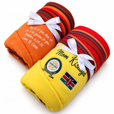 Personalized Travel Blankets